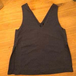 Aritzia Babaton Sleeveless V-neck with side slits